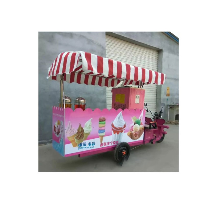 Mobile Ice Cream Cart Factory - Economical Practical Customized for Sale
