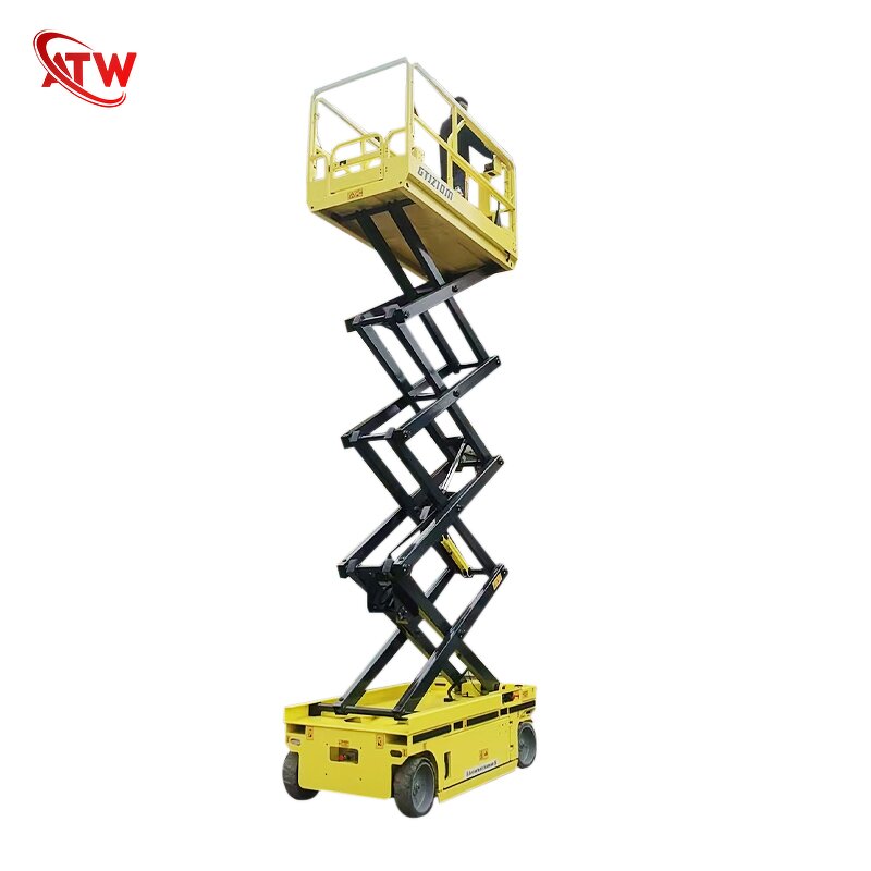 Mobile Hydraulic Lift Platform Manufacturer - 10 Meters Self-Propelled Scissor