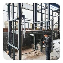 Electric Lifting Platform Manufacturer - Construction Cargo Lift Heavy Duty