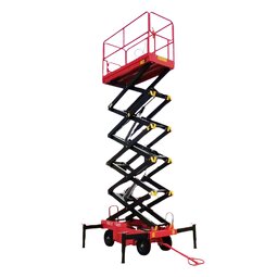 Portable Hydraulic Aerial Platform Manufacturer - 6-12M Steel Scissor Lift