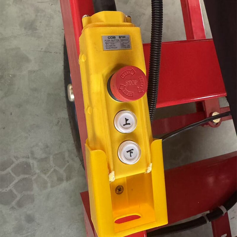 Portable Steel Scissor Lift Factory - 6-12M Hydraulic Movable Platform 300kg