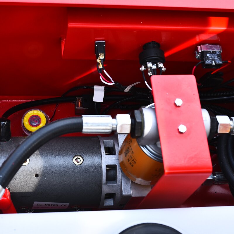 Self-Propelled Scissor Lift Factory - 6-14M 450kg Mobile Elevating Lift