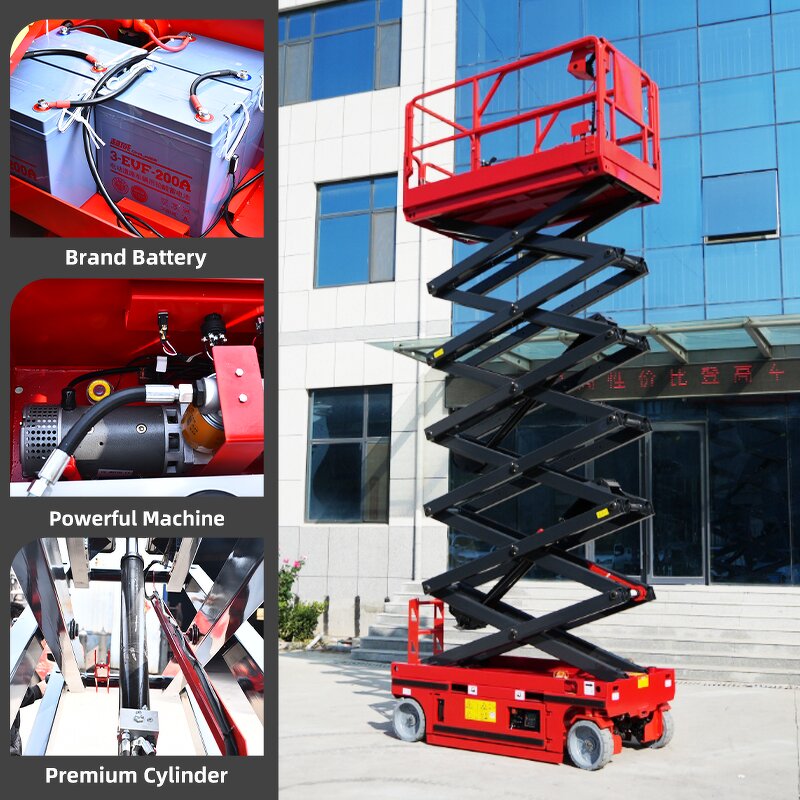 Self-Propelled Lift Factory - Full Automatic Hydraulic Walking Elevator