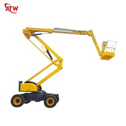 Telescopic Work Platform Factory - 8-20M Diesel/Electric 300kg Load