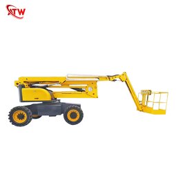 Diesel Cherry Picker Manufacturer - 200kg 360 Spin Telescopic Boom Lift
