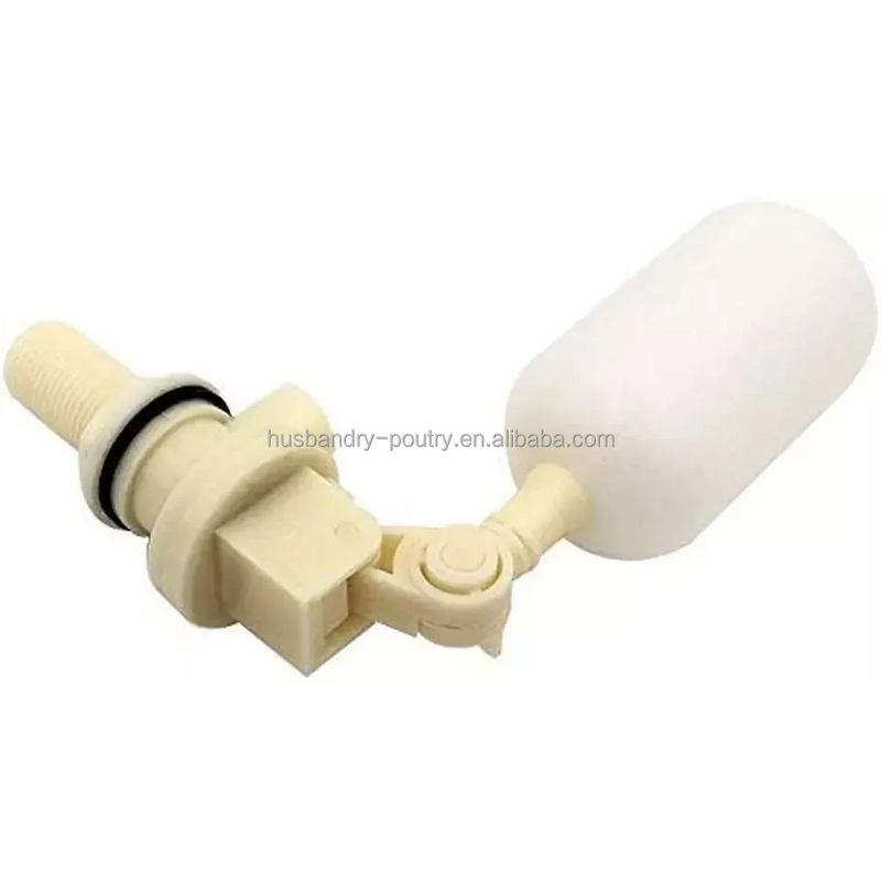 Animal Drinker Bowl Supplier - 1/2 Inch Plastic Float Valve