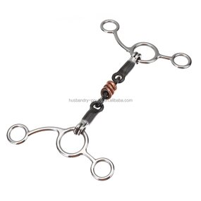 Horse Bits Factory - Jointed Mouth Ring Bits