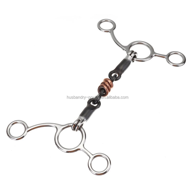 Horse Bits Factory - Jointed Mouth Ring Bits