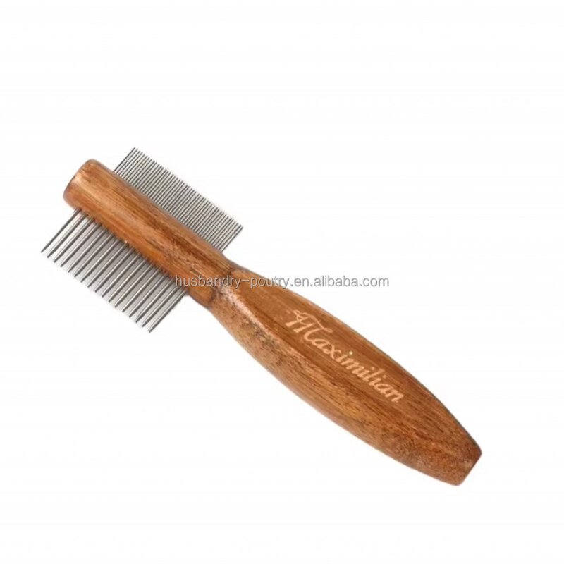 Pet Grooming Comb Factory - Wooden Needle Hair Flea Comb