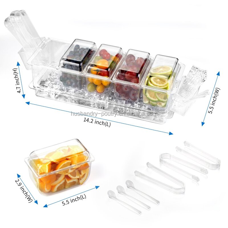 Kitchen Fruit Tray Supplier - 15-inch Party Tray Bowl