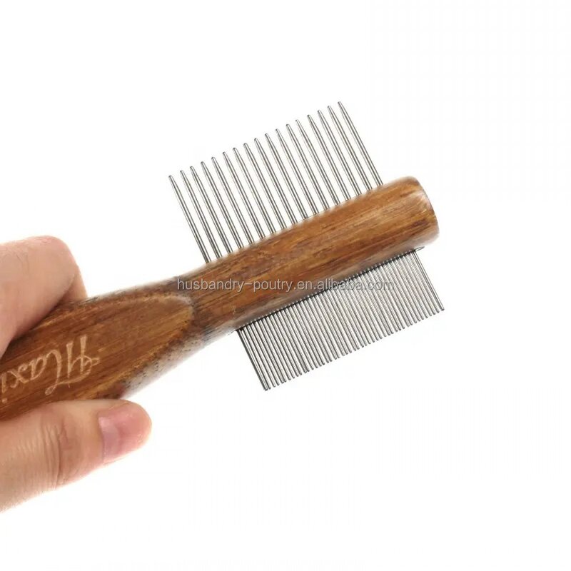 Pet Cat Comb Supplier - Wooden Needle Hair Grooming Comb
