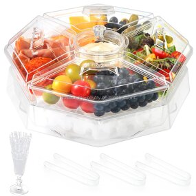Kitchen Condiment Server Factory - 5 Compartment Caddy