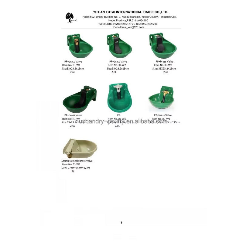 Animal Drinker Bowl Manufacturer - 1/2 Inch Plastic Float Valve