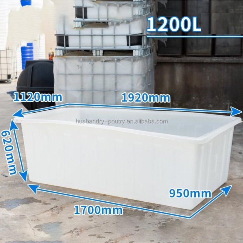 Bucket Tube Factory - Food Bucket with Roller 300L