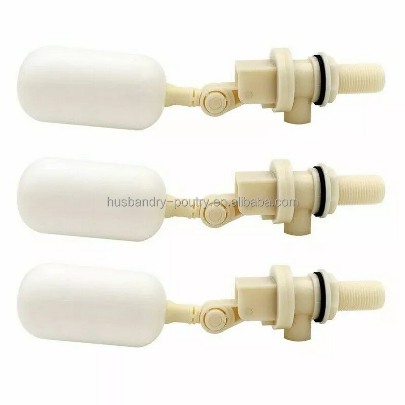 Animal Drinker Bowl Supplier - 1/2 Inch Plastic Float Valve