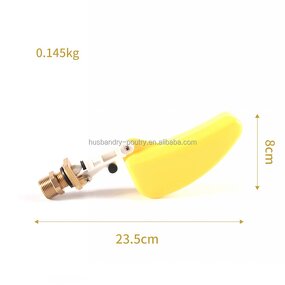 Animal Drinker Bowl Manufacturer - 1/2 Inch Plastic Float Valve