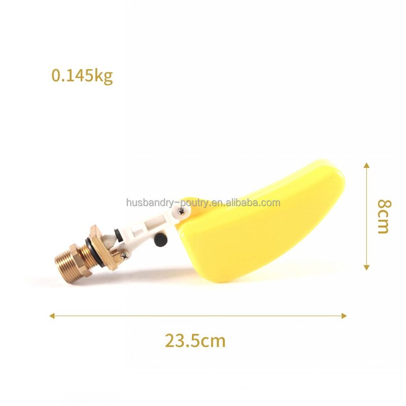 Animal Drinker Bowl Manufacturer - 1/2 Inch Plastic Float Valve
