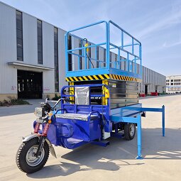 Electric Scissor Tricycle Lift Supplier - Portable Steel New Hoist Workshop
