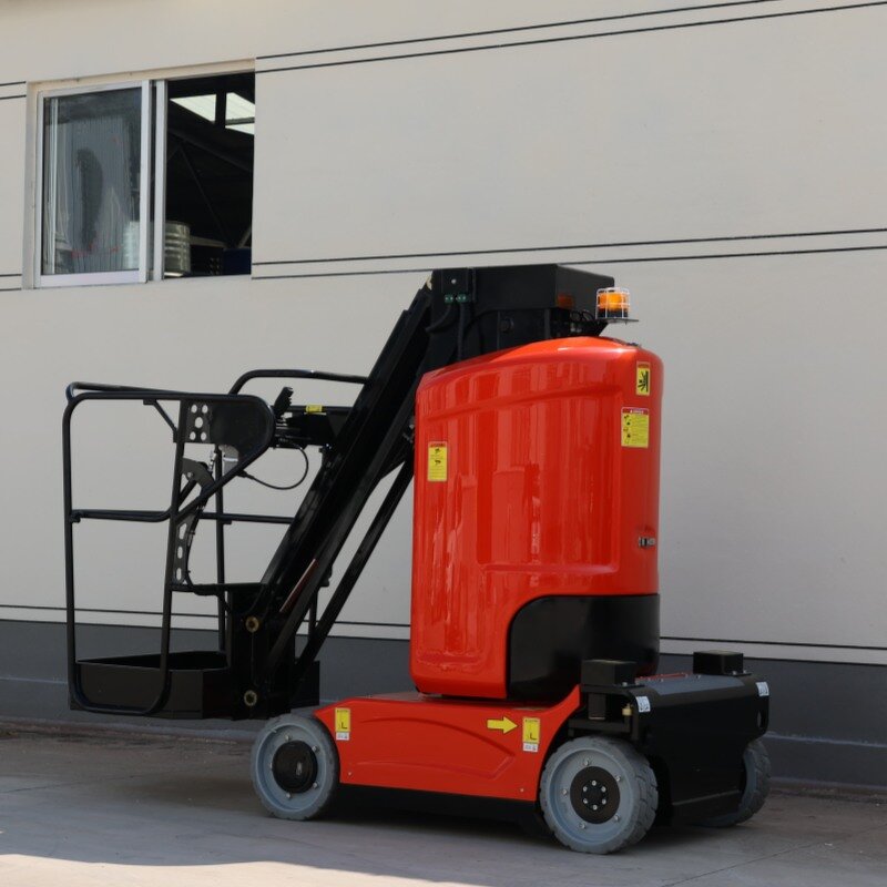 Telescopic Mast Lifting Platform Factory - 9.2m Automatic Drive Self Propelled Outdoor