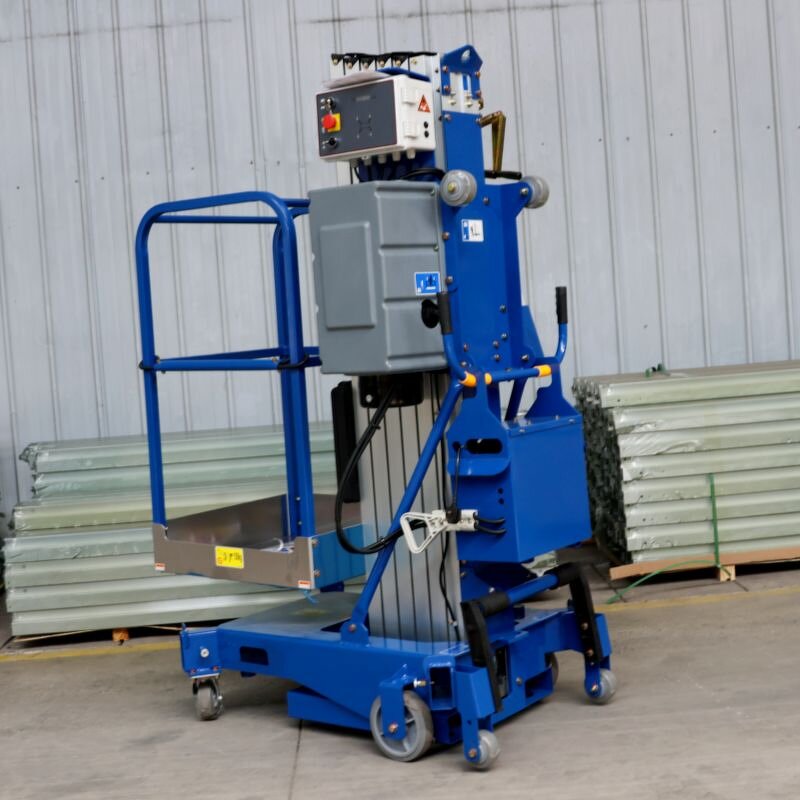 Personal Lift Supplier - 6-12m Single Mast Electric Lifting Aluminum Alloy
