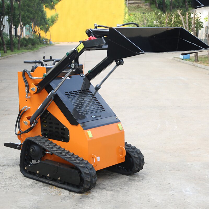 Skid Steer Loader Manufacturer - Free Shipping Wholesale Diesel Engine with Attachments