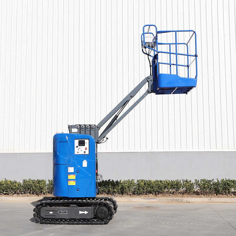 Vertical Work Platform Supplier - Mobile Self-Propelled Telescopic Mast Portable Boom