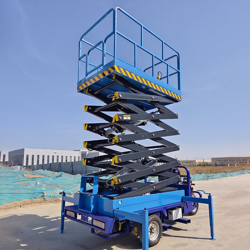 Aerial Lift Platform Manufacturer - Electric Battery Tricycle Hydraulic Scissor