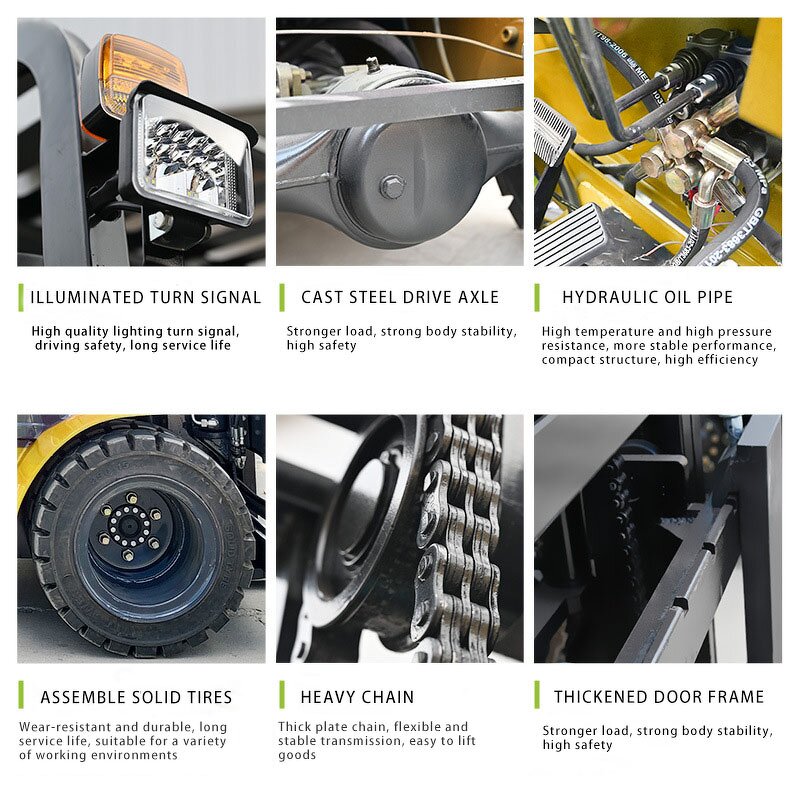 Electric Forklift Truck Factory - Factory Direct 0.5-3 Ton All Terrain Narrow Aisle