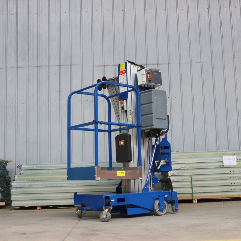 Aluminum Alloy Lifting Platform Supplier - Factory Direct Single Column Auxiliary Walking