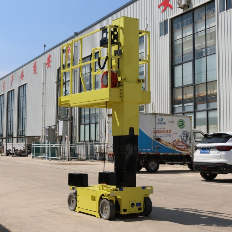 Electric Aerial Work Lift Factory - High Quality Indoor Sleeve Type Vertical Mast