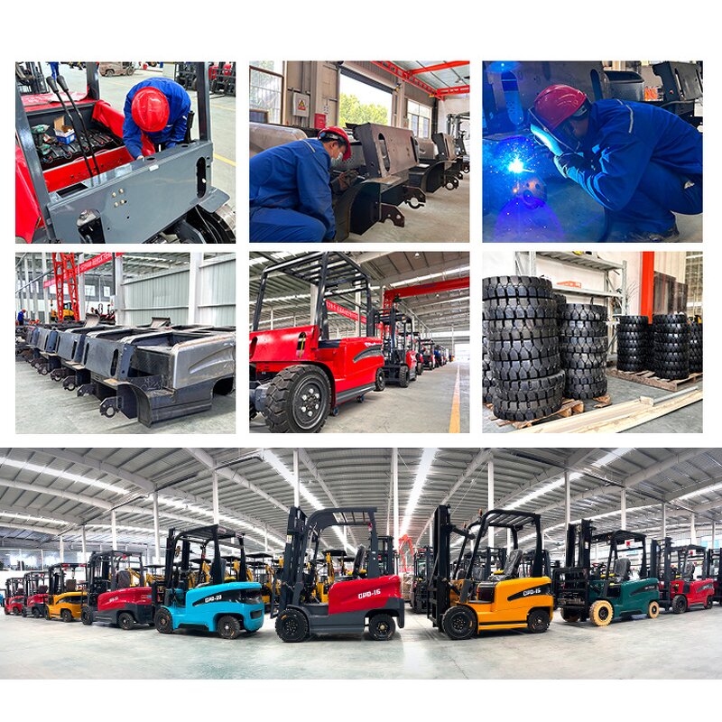 Electric Forklift Manufacturer - 2025 New Mini 4 Wheel Battery Cheap 1-7 Ton