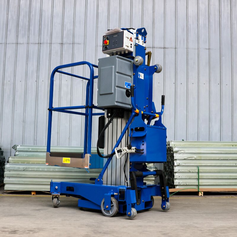 Man Lift Platform Manufacturer - 4-14m 150kg Single Double Mast Telescopic Working