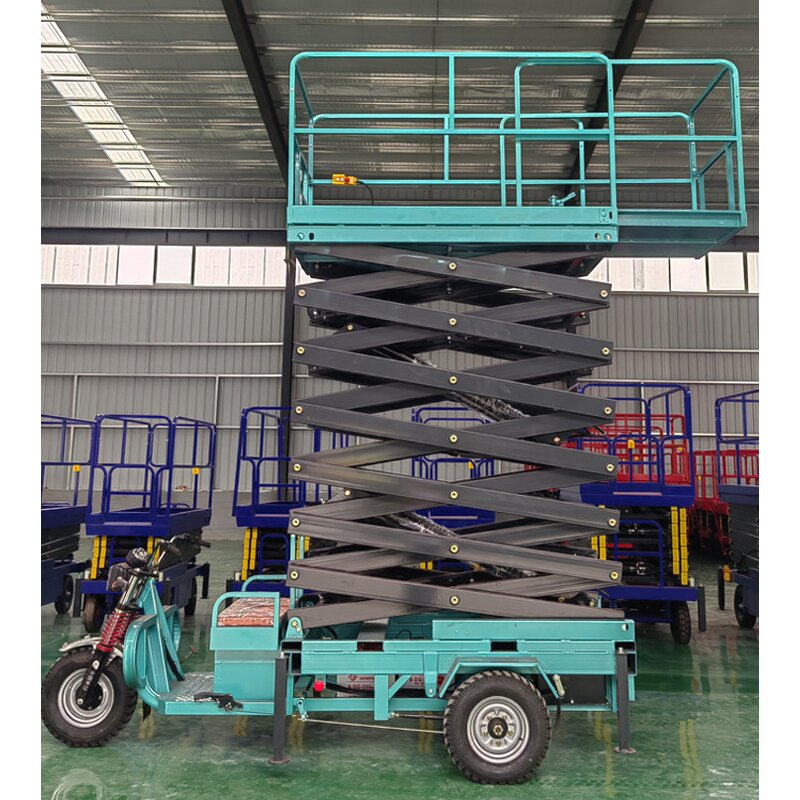 Electric Tricycle Lifting Platform Manufacturer - Motorcycle Scissor Cloud Ladder Hydraulic