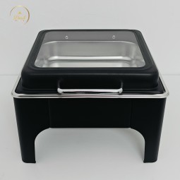 Electric Chafing Dish Factory - Factory Luxury Black 6L Serving Butter Dishes