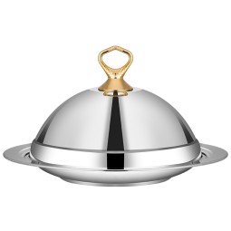 Ceramic Tray Manufacturer - Arabic Hot Selling Home Luxury Gold Decorative Serving