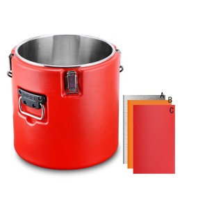 Milk Tea Thermos Barrel Factory - 8-58L Stainless Steel SS304 Soup Bucket for Hot Food