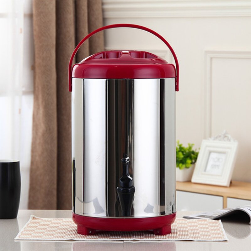 Thermos Bucket Manufacturer - Stainless Steel Heat Preservation 201 Milk Tea Barrel