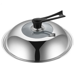 Saucepan Cover Manufacturer - Factory Direct Sales Universal Stainless Steel Pan Glass Lid