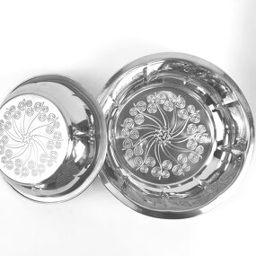 Vegetable Washing Bowl Manufacturer - China Suppliers Ordinary Round Kitchen Stainless Steel