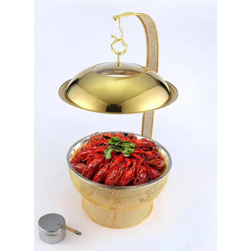 Decorative Chafing Dish Manufacturer - Luxury Stainless Steel with Lid