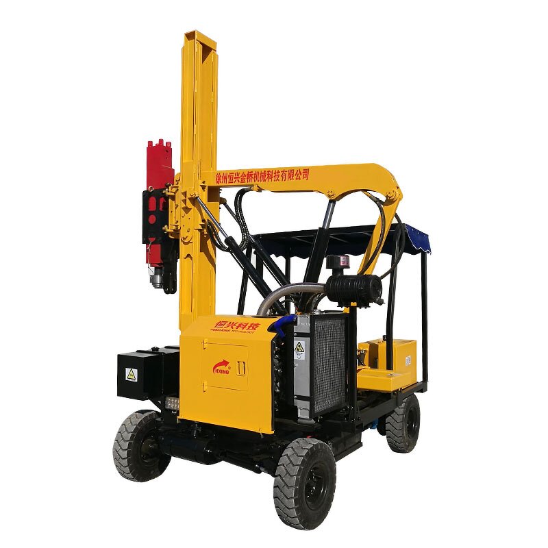 Guardrail Pile Driver Factory - HX36D for Roadside Steel