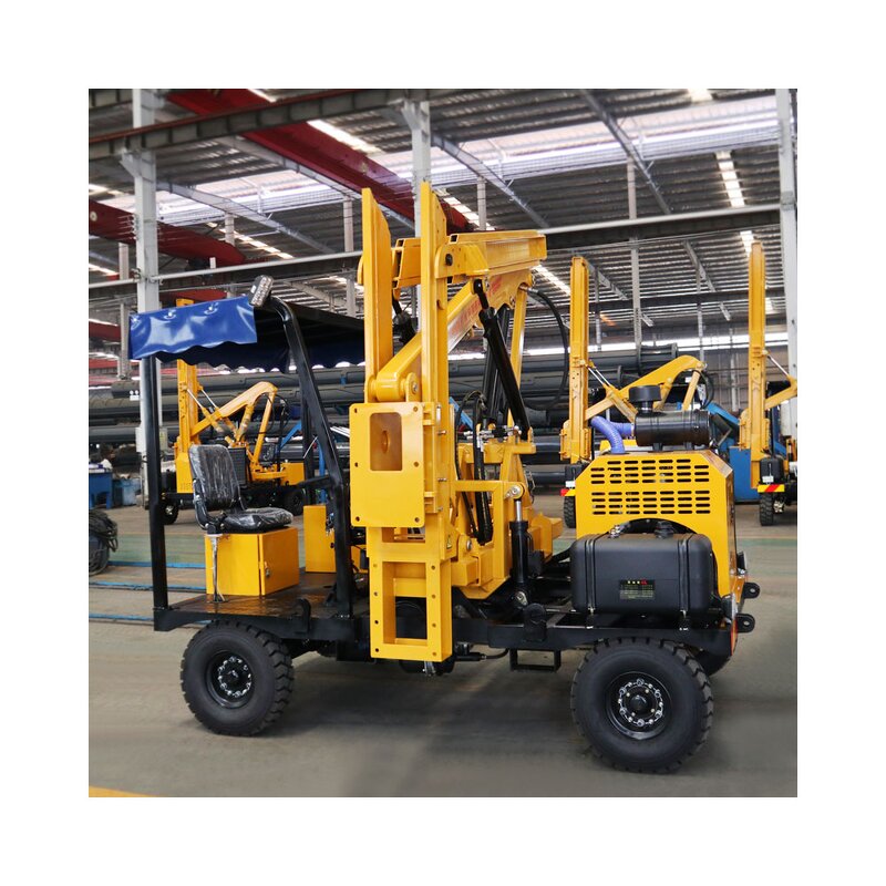 Guardrail Driver Factory - HX36D for Road Maintenance