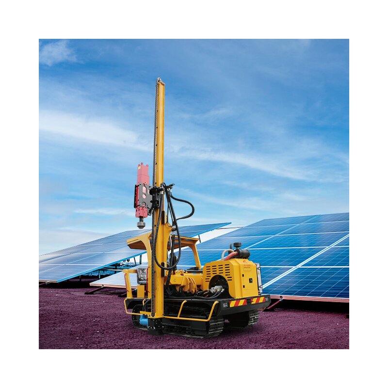 PV Pile Driver Manufacturer - HXR5 for Ground Foundations