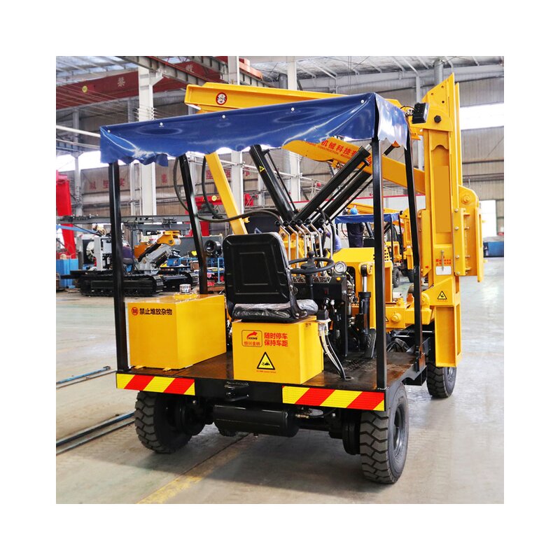 Guardrail Pile Driver Factory - HX36D for Safety Projects