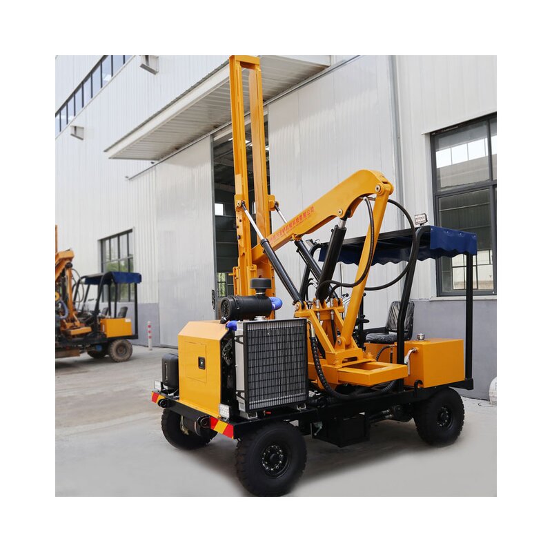 Guardrail Piling Machine Factory - HX36D for Highway Steel
