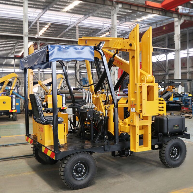 Guardrail Piling Machine Factory - HX36D for Highway Steel