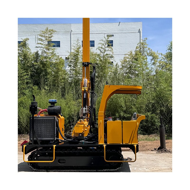 Solar Pile Driver Factory - HXR5 for Field Projects