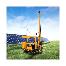Solar Pile Driver Factory - HXR5 for Field Projects