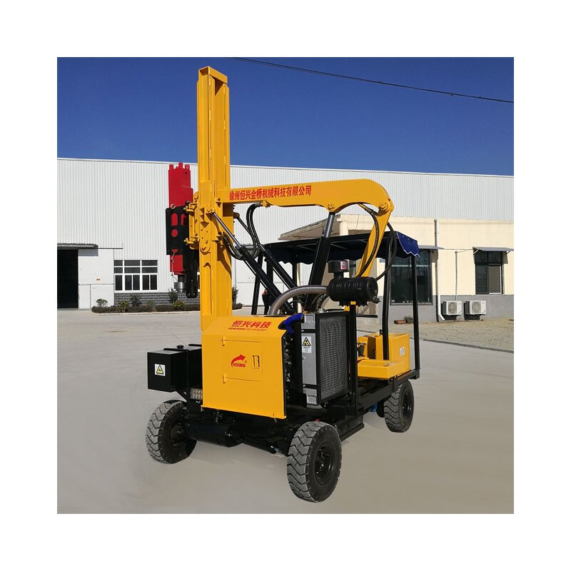 Guardrail Pile Driver Manufacturer - HX36D for Installation