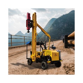 Guardrail Pile Driver Manufacturer - HX36D for Civil Projects
